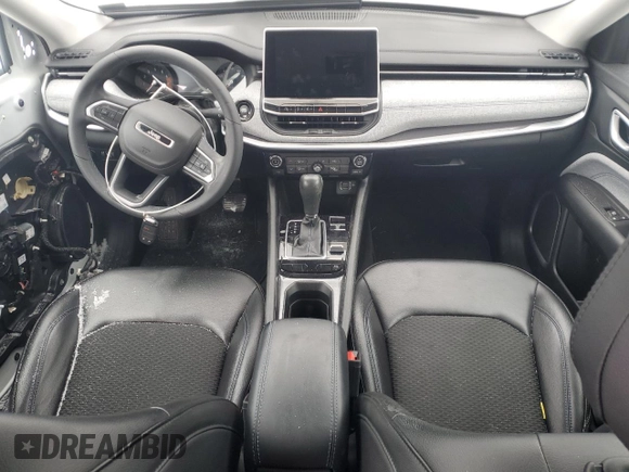 2022 Jeep Compass Altitude with VIN 3C4NJDBB1NT222808, listed as a Copart auction lot 45980745 with 51,242 mi miles and Salvage Title. Bid and sale history available at carsss.com. Image 8.