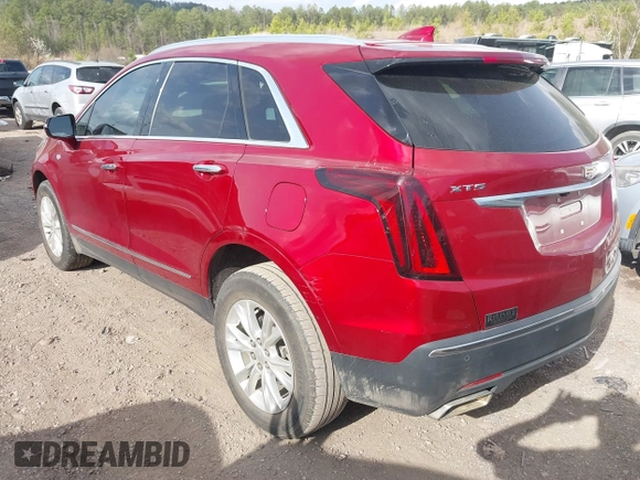 2021 Cadillac XT5 FWD Luxury with VIN 1GYKNAR45MZ182747, listed as a IAAI auction lot 41769515 with 54,753 mi miles. Bid and sale history available at carsss.com. Image 3.