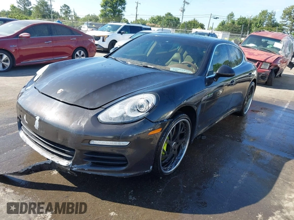 2014 Porsche Panamera S E-Hybrid with VIN WP0AD2A76EL044591, listed as a IAAI auction lot 42436817 with 89,009 mi miles and . Bid and sale history available at DreamBid. Image 18.