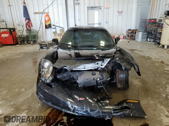 2008 Chevrolet Corvette with VIN 1G1YY25W285126730, listed as a Copart auction lot 48338525 with 60,020 mi miles and Salvage Title. Bid and sale history available at carsss.com. Image 5.