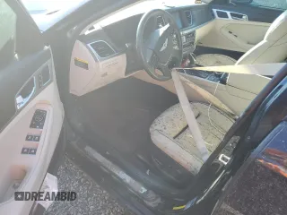 2016 Hyundai Genesis 3.8L with VIN KMHGN4JE9GU121528, listed as a Copart auction lot 73956134 with 0 mi miles and Non Repairable. Bid and sale history available at carsss.com. Image 8.