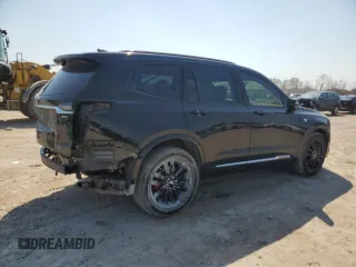 2022 Cadillac XT6 Sport with VIN 1GYKPHRS0NZ175482, listed as a Copart auction lot 47362325 with 47,584 mi miles and Salvage Title. Bid and sale history available at carsss.com. Image 3.
