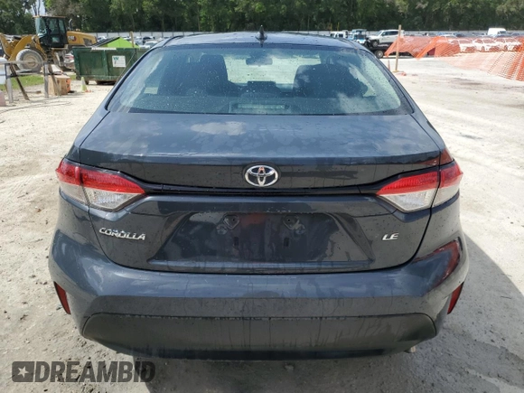 2024 Toyota Corolla LE with VIN 5YFB4MDE5RP095958, listed as a Copart auction lot 59895375 with 44,388 mi miles and Clean title. Bid and sale history available at DreamBid. Image 6.