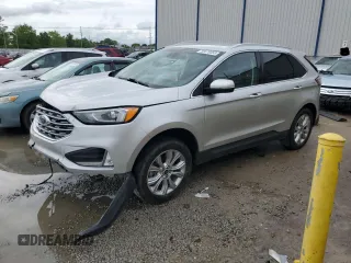 2019 Ford Edge Titanium with VIN 2FMPK4K98KBB62743, listed as a Copart auction lot 56679555 with 66,194 mi miles and Non repairable. Bid and sale history available at DreamBid. Image 1.