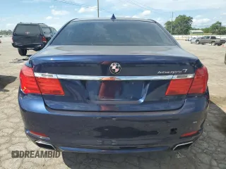 2012 BMW 7 Series with VIN WBAKX6C58CC197207, listed as a Copart auction lot 84153784 with 130,049 mi miles and Salvage title. Bid and sale history available at DreamBid. Image 6.