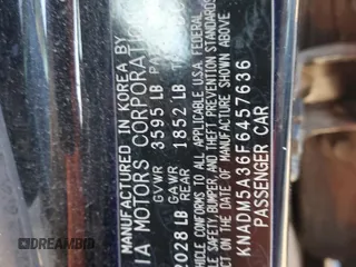2015 Kia Rio LX with VIN KNADM5A36F6457636, listed as a Copart auction lot 45952515 with 141,007 mi miles and Salvage Title. Bid and sale history available at carsss.com. Image 15.