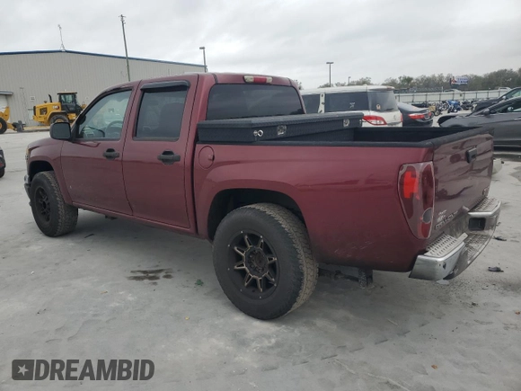 2007 GMC Canyon SLE1 with VIN 1GTCS13E878251364, listed as a Copart auction lot 46037955 with 192,997 mi miles and Salvage title. Bid and sale history available at DreamBid. Image 2.