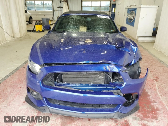 2016 Ford Mustang GT Premium with VIN 1FATP8FF2G5253939, listed as a Copart auction lot 56540785 with 41,262 mi miles and Salvage title. Bid and sale history available at DreamBid. Image 5.