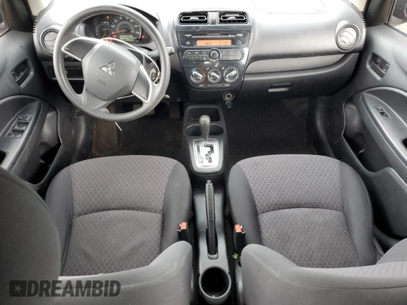 2017 Mitsubishi Mirage ES with VIN ML32A3HJ0HH009317, listed as a Copart auction lot 58759835 with 79,234 mi miles and Non repairable. Bid and sale history available at DreamBid. Image 8.