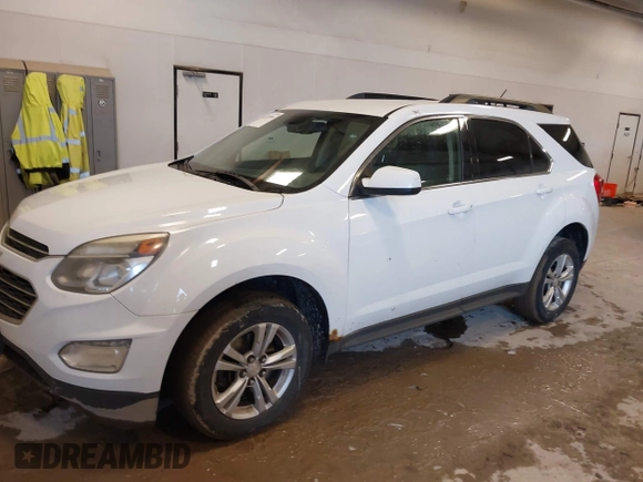2016 Chevrolet Equinox LT with VIN 2GNALCEKXG6269140, listed as a IAAI auction lot 41722036 with 152,429 mi miles and . Bid and sale history available at carsss.com. Image 2.