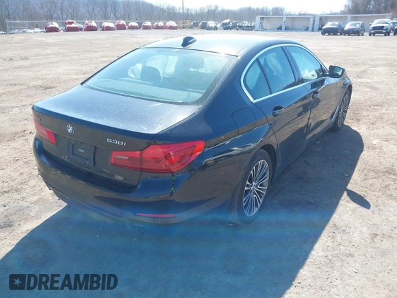 2019 BMW 5 Series 530i xDrive z VIN WBAJA7C57KWW27356, wystawiony jako IAAI lot #41711504 z przebiegiem 183 294 mil mil oraz . Historia ofert i sprzedaży dostępna na DreamBid. Obrazek 4.