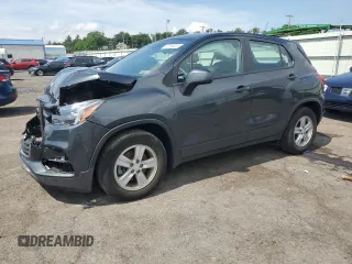 2020 Chevrolet Trax LS z VIN 3GNCJKSB4LL162524, wystawiony jako Copart lot #63184025 z przebiegiem 43 825 mil mil oraz Szkoda całkowita • Salvage title. Historia ofert i sprzedaży dostępna na DreamBid. Obrazek 1.