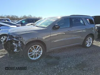 2023 Dodge Durango GT Premium with VIN 1C4RDHDG9PC596333, listed as a Copart auction lot 46909185 with 60,831 mi miles and Salvage title. Bid and sale history available at DreamBid. Image 1.