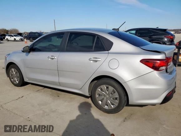 2020 Kia Rio LX with VIN 3KPA24AD2LE320925, listed as a Copart auction lot 46156185 with 63,938 mi miles and Clean Title. Bid and sale history available at carsss.com. Image 2.