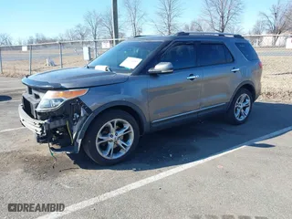 2013 Ford Explorer Limited with VIN 1FM5K8F81DGA23954, listed as a IAAI auction lot 41704185 with 185,936 mi miles. Bid and sale history available at carsss.com. Image 2.