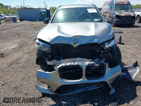2021 BMW X3 M with VIN 5YMTS0C01M9G99914, listed as a IAAI auction lot 42190720 with 42,917 mi miles and . Bid and sale history available at DreamBid. Image 6.