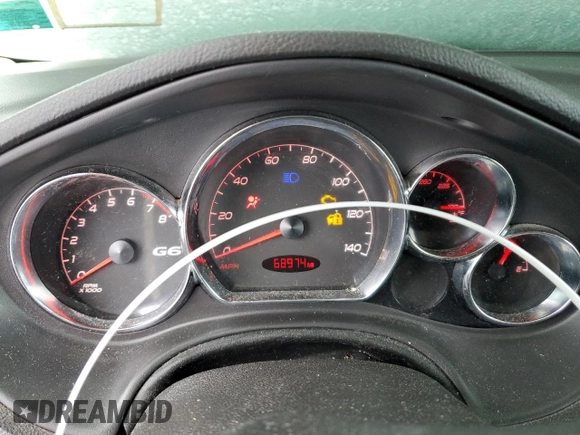 2007 Pontiac G6 1SV Value Leader with VIN 1G2ZF58B274211197, listed as a Copart auction lot 85816364 with 68,974 mi miles and Clean Title. Bid and sale history available at DreamBid. Image 9.