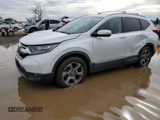 2019 Honda CR-V EX with VIN 5J6RW1H5XKA047555, listed as a Copart auction lot 42680614 with 51,115 mi miles and Salvage Title. Bid and sale history available at carsss.com. Image 1.