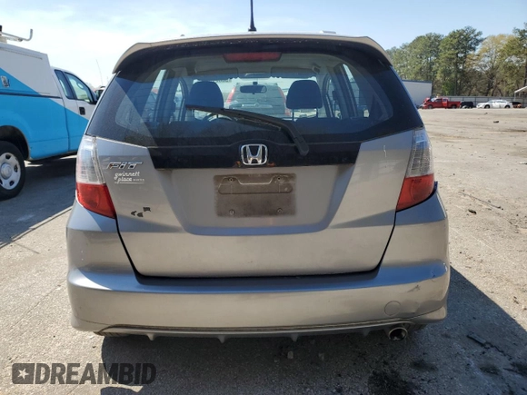 2009 Honda Fit Sport with VIN JHMGE88429S042773, listed as a Copart auction lot 50627005 with 107,570 mi miles and Salvage Title. Bid and sale history available at carsss.com. Image 6.