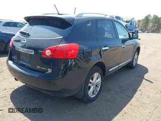 2013 Nissan Rogue S with VIN JN8AS5MV1DW641389, listed as a IAAI auction lot 42090826 with 91,845 mi miles and . Bid and sale history available at DreamBid. Image 4.