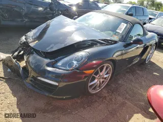 2013 Porsche Boxster S with VIN WP0CB2A8XDS133480, listed as a Copart auction lot 70601174 with 45,638 mi miles and Salvage Title. Bid and sale history available at carsss.com. Image 1.