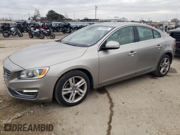 2015 Volvo S60 T5 Drive-E Premier Plus with VIN YV126MFC8F1307154, listed as a Copart auction lot 87926365 with 90,403 mi miles and Clean Title. Bid and sale history available at DreamBid. Image 1.