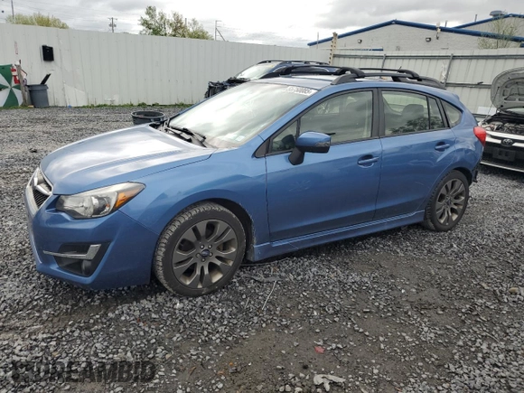2016 Subaru Impreza Special Sports Premium z VIN JF1GPAP68G8297756, wystawiony jako Copart lot #55750085 z przebiegiem 79 610 mil mil oraz Szkoda całkowita • Salvage title. Historia ofert i sprzedaży dostępna na DreamBid. Obrazek 1.