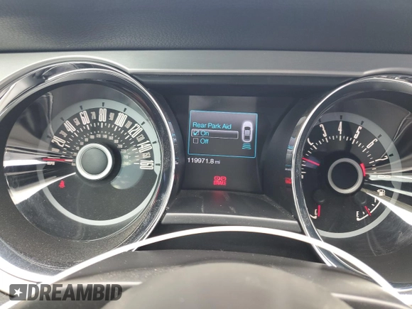 2013 Ford Mustang V6 с VIN 1ZVBP8AM9D5248001, выставлен на аукционе Copart как лот 56514375 с пробегом 119 971 миль миль и Списание • Salvage title. История ставок и продаж доступна на DreamBid. Изображение 9.