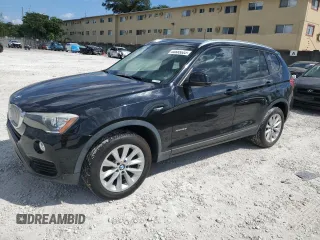 2016 BMW X3 sDrive28i with VIN 5UXWZ7C54G0R31576, listed as a Copart auction lot 50885685 with 94,750 mi miles and Clean Title. Bid and sale history available at DreamBid. Image 1.