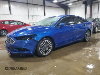 2018 Ford Fusion Titanium with VIN 3FA6P0D90JR159218, listed as a Copart auction lot 63766945 with 115,529 mi miles and Salvage title. Bid and sale history available at DreamBid. Image 1.