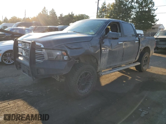 2018 Ram 1500 Big Horn with VIN 1C6RR7LG3JS221023, listed as a Copart auction lot 74574284 with 51,981 mi miles and Salvage Title. Bid and sale history available at carsss.com. Image 1.