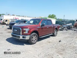 2016 Ford F-150 XLT with VIN 1FTEW1EF2GFD09497, listed as a IAAI auction lot 42579362 with 95,337 mi miles and . Bid and sale history available at DreamBid. Image 2.