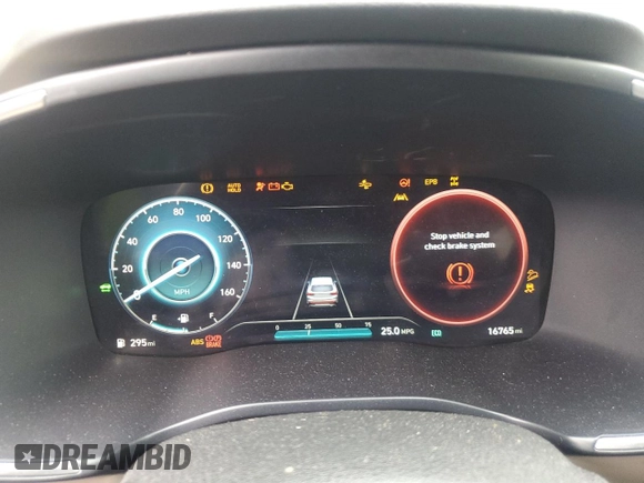 2023 Hyundai Santa Fe Hybrid SEL Premium with VIN 5NMS3DA1XPH001066, listed as a Copart auction lot 69592144 with 16,765 mi miles and Salvage Title. Bid and sale history available at carsss.com. Image 9.