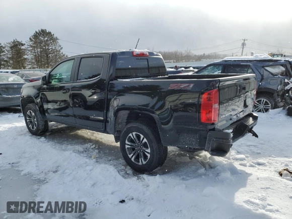 2021 Chevrolet Colorado 4WD Z71 с VIN 1GCGTDEN2M1292381, выставлен на аукционе Copart как лот 45122625 с пробегом 61 657 миль миль и Списание • Salvage title. История ставок и продаж доступна на DreamBid. Изображение 2.