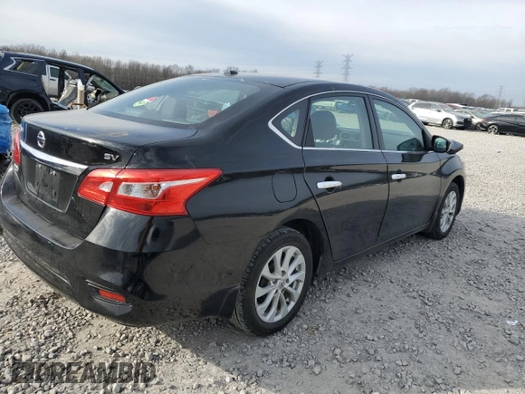 2019 Nissan Sentra SV with VIN 3N1AB7APXKY240784, listed as a Copart auction lot 47480225 with 71,211 mi miles and Salvage Title. Bid and sale history available at DreamBid. Image 3.