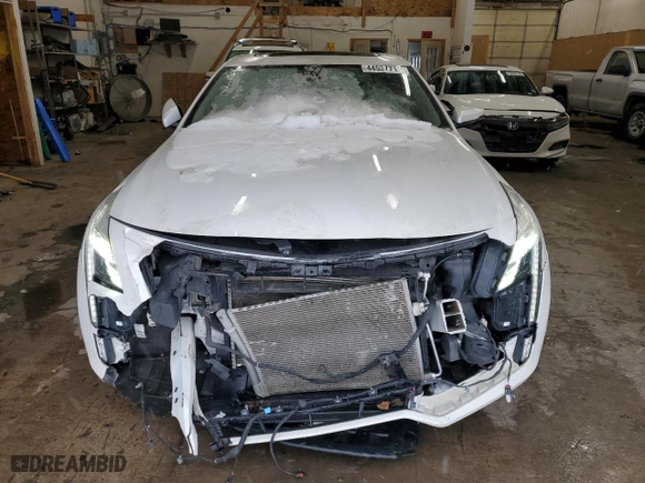 2018 Cadillac CT6 Luxury AWD with VIN 1G6KD5RS1JU109384, listed as a Copart auction lot 44537715 with 109,366 mi miles and Salvage Title. Bid and sale history available at carsss.com. Image 5.