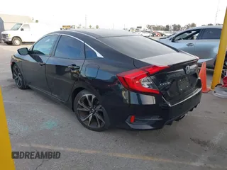 2021 Honda Civic Sport with VIN 2HGFC2F81MH515005, listed as a IAAI auction lot 41725843 with 43,583 mi miles and . Bid and sale history available at DreamBid. Image 3.