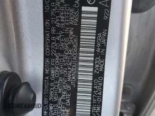 2010 Toyota Prius II with VIN JTDKN3DU1A0068267, listed as a Copart auction lot 54684285 with 161,676 mi miles and Salvage Title. Bid and sale history available at DreamBid. Image 12.