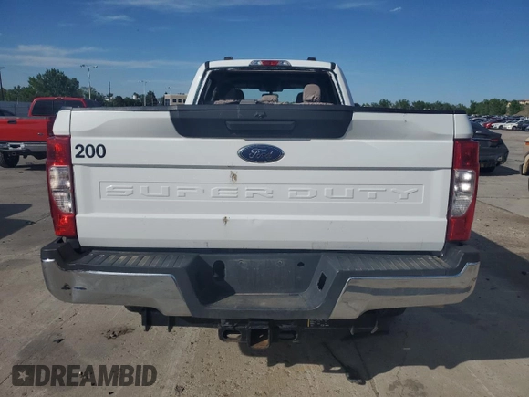 2022 Ford F-250 XL with VIN 1FT8W2BT1NED77578, listed as a Copart auction lot 55841935 with 64,639 mi miles and Salvage title. Bid and sale history available at DreamBid. Image 6.