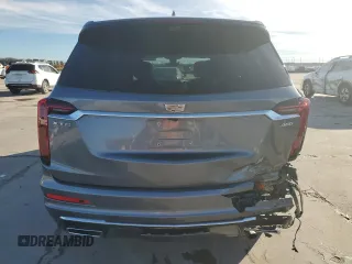2022 Cadillac XT6 Premium Luxury with VIN 1GYKPCRS2NZ150229, listed as a Copart auction lot 86952664 with 25,902 mi miles and Salvage Title. Bid and sale history available at carsss.com. Image 6.