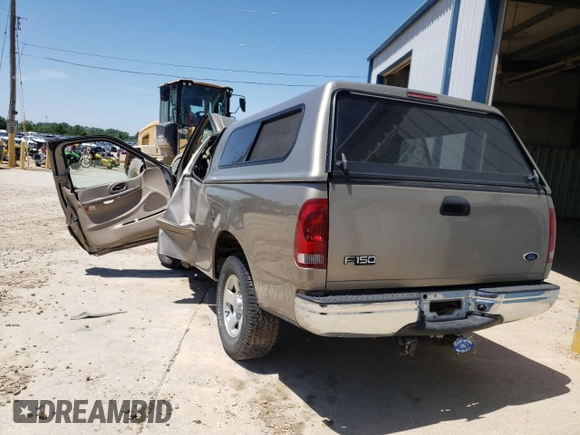2001 Ford F-150 XL with VIN 1FTRX17L51NB34774, listed as a Copart auction lot 46774942 with Not provided miles and Non repairable. Bid and sale history available at DreamBid. Image 3.