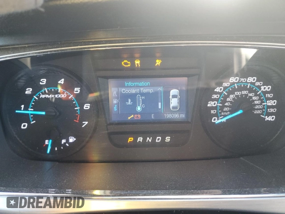 2014 Ford Taurus SEL with VIN 1FAHP2E88EG179093, listed as a Copart auction lot 50060975 with 198,096 mi miles and Salvage Title. Bid and sale history available at carsss.com. Image 9.