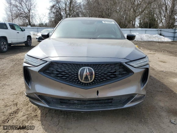 2022 Acura MDX w/A-Spec Package with VIN 5J8YE1H07NL803491, listed as a Copart auction lot 46122685 with 93,582 mi miles and Clean Title. Bid and sale history available at carsss.com. Image 5.