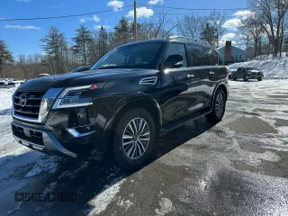 2023 Nissan Armada SL with VIN JN8AY2BA0P9401895, listed as a Copart auction lot 46125965 with 60,906 mi miles and Clean Title. Bid and sale history available at carsss.com. Image 1.