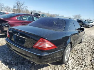 2004 Mercedes-Benz CL 500/600 with VIN WDBPJ75J84A042243, listed as a Copart auction lot 47954505 with Not Provided miles and Salvage Title. Bid and sale history available at DreamBid. Image 3.