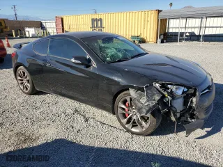2016 Hyundai Genesis Coupe 3.8L Ultimate with VIN KMHHU6KJXGU136909, listed as a Copart auction lot 87449384 with 169,586 mi miles and Salvage Title. Bid and sale history available at carsss.com. Image 4.