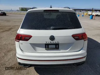 2022 Volkswagen Tiguan SE R-Line Black with VIN 3VVCB7AX1NM038645, listed as a Copart auction lot 53868295 with 78,371 mi miles and Salvage title. Bid and sale history available at DreamBid. Image 6.