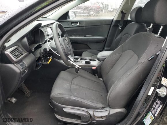 2017 Kia Optima LX with VIN 5XXGT4L31HG171529, listed as a Copart auction lot 47975125 with 149,564 mi miles and Salvage Title. Bid and sale history available at carsss.com. Image 7.