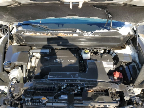2015 Infiniti QX60 with VIN 5N1AL0MNXFC536958, listed as a Copart auction lot 45581365 with 226,958 mi miles and Salvage Title. Bid and sale history available at DreamBid. Image 12.