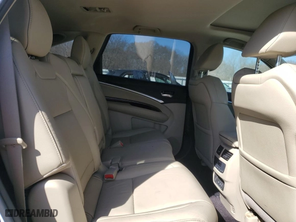2017 Acura MDX w/Technology Pkg with VIN 5FRYD3H58HB004124, listed as a Copart auction lot 48335075 with 62,021 mi miles and Salvage Title. Bid and sale history available at carsss.com. Image 11.